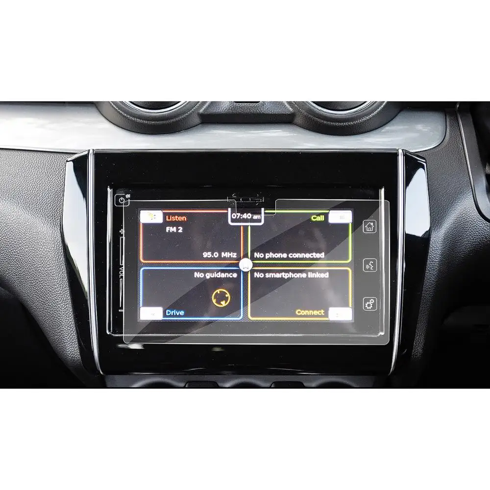 

RUIYA screen protector for Maruti Suzuki Swift/Ertiga 7inch car navigation touch screen,9H tempered glass screen protective film