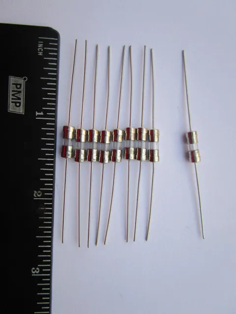 

3.6x10mm F1.5A Fast Blow Miniature Glass fuses with Fine wire 1600 pcs per Lot