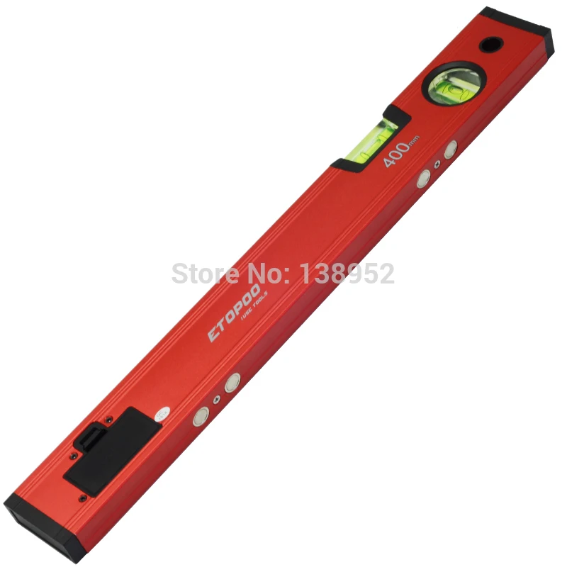 Digital Angle Meter Digital Inclinometer Digital Level Digital Angle Protractor Angle Measuring Tool Angle Protractor 400mm 16inch Red Digital Angle Finder Level