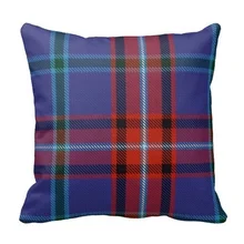 Beautiful Glenn font b Tartan b font Pillow Case Size 20 by 20 Free Shipping