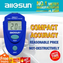 AllSun EM2271 Retail Package Digital Mini Car Painting Thickness Tester Paint Thickness Meter Automotive Coating Thickness Gauge