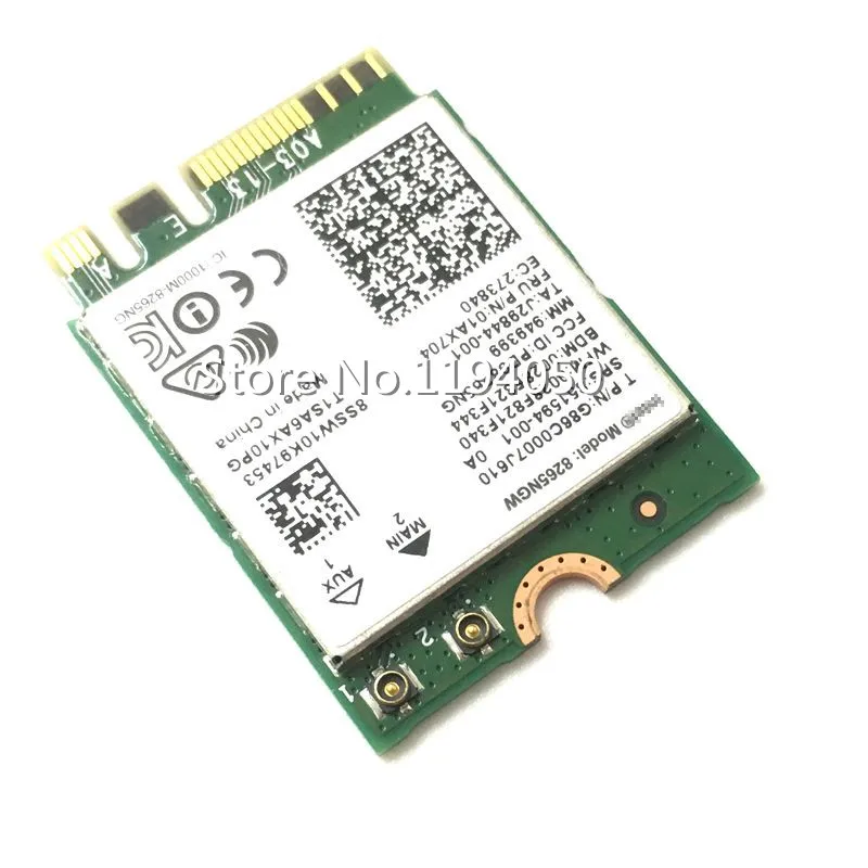 Новый двухдиапазонный Wlan для Intel 8265NGW Wireless AC 8265 NGFF 802.11ac 867 Мбит/с Wi Fi + Bluetooth 4 2 карта