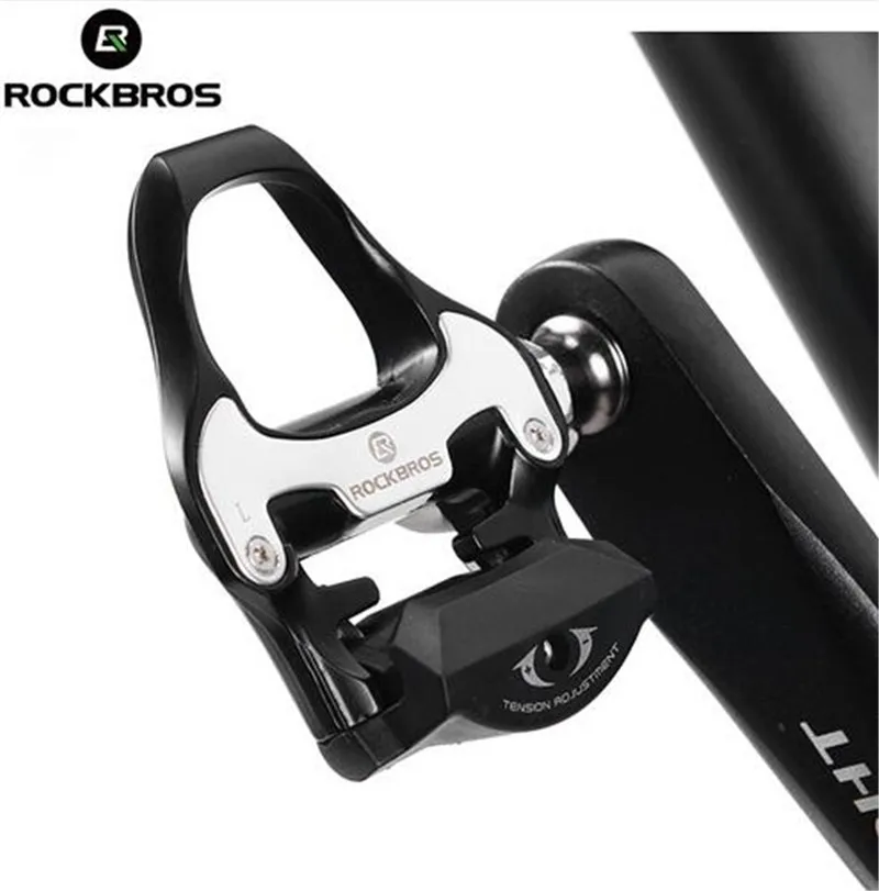 ROCKBROS SPD-SL Cycling Road Bike Bicycle Self-locking Pedals Ultralight Aluminum Alloy 2 Sealed Bearing Bicycle Pedal Bike Part ROCKBROS SPD-SL Cycling Road Bike Bicycle Self-locking Pedals Ultralight Aluminum Alloy 2 Sealed Bearing Bicycle Pedal Bike Part