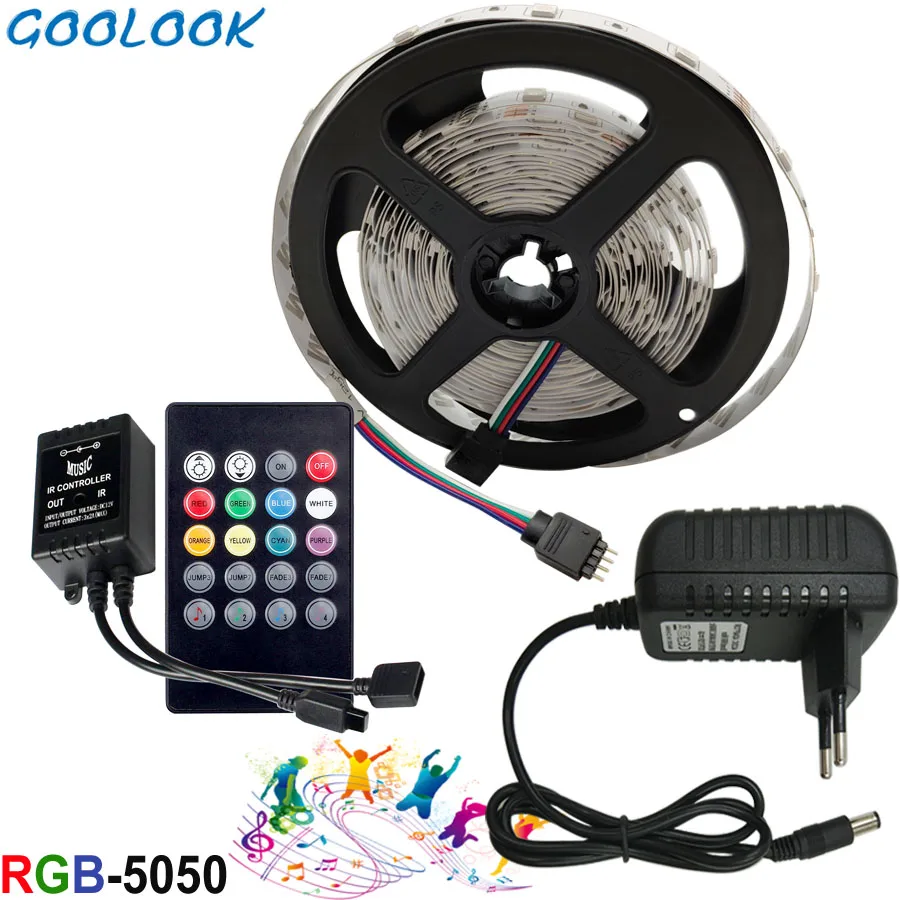 

RGB Led Strip Light Flexible Lighting Ribbon Tape