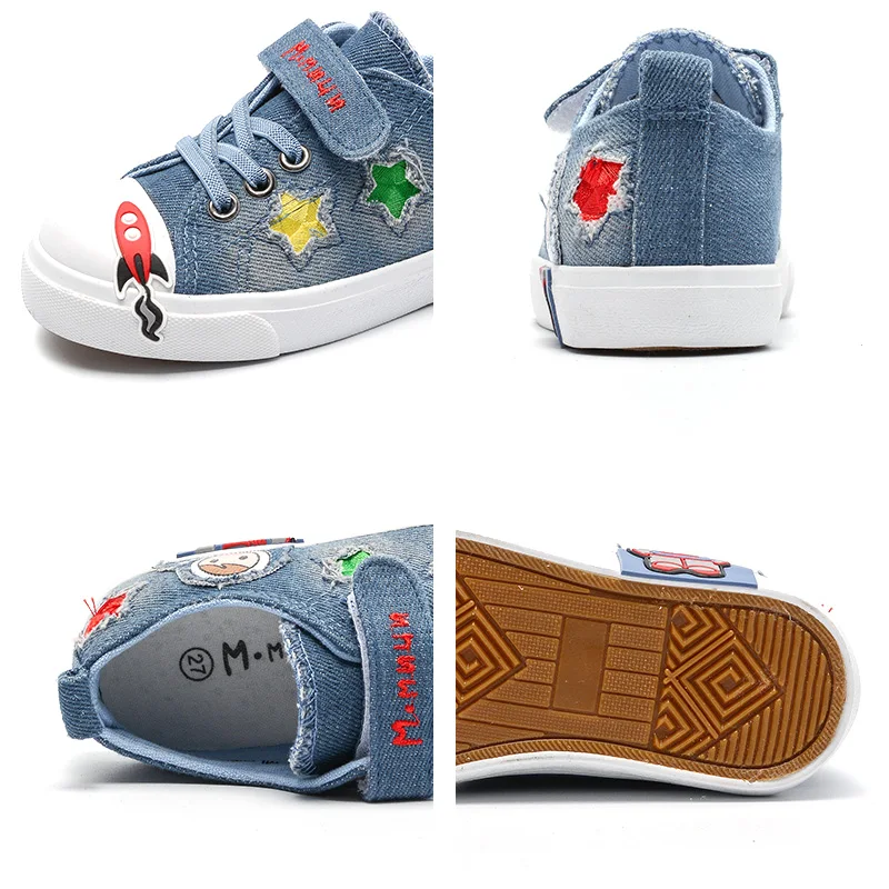Kira Daoyi 激安 Mmnun 子供スニーカー春子供の靴の男の子デニム子供子供スニーカーニー カージーンズガールズボーイズ子供の靴サイズ 26 31 Ml966 オンライン 価格