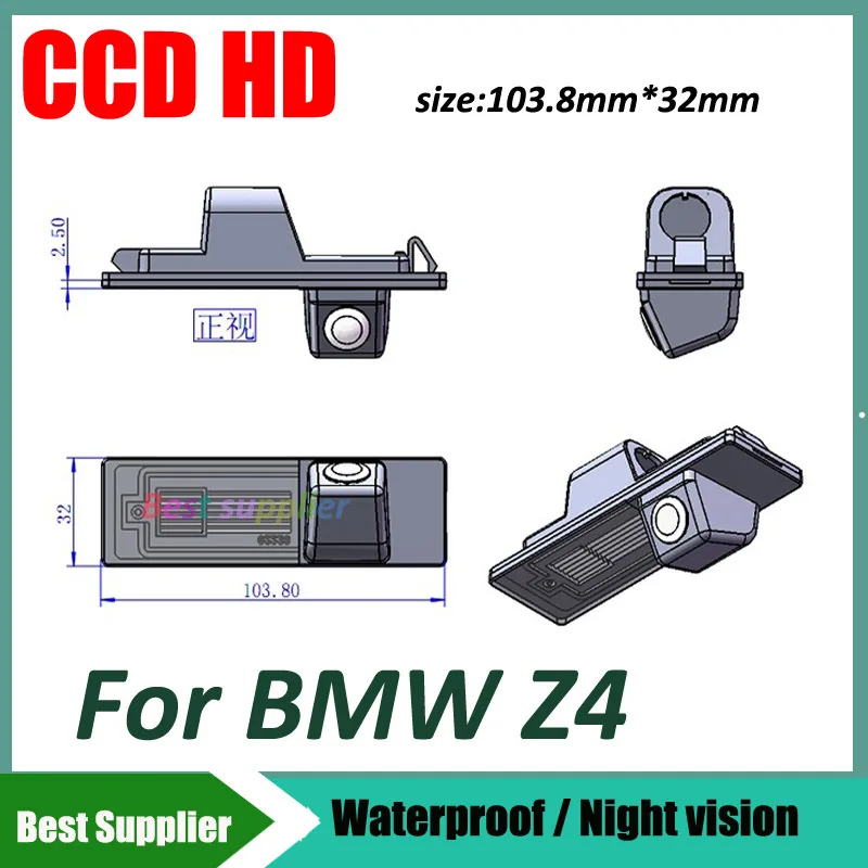 

CCD HD car rear view parking Camera For BMW Z4 car backup reverse camera Waterproof night vision