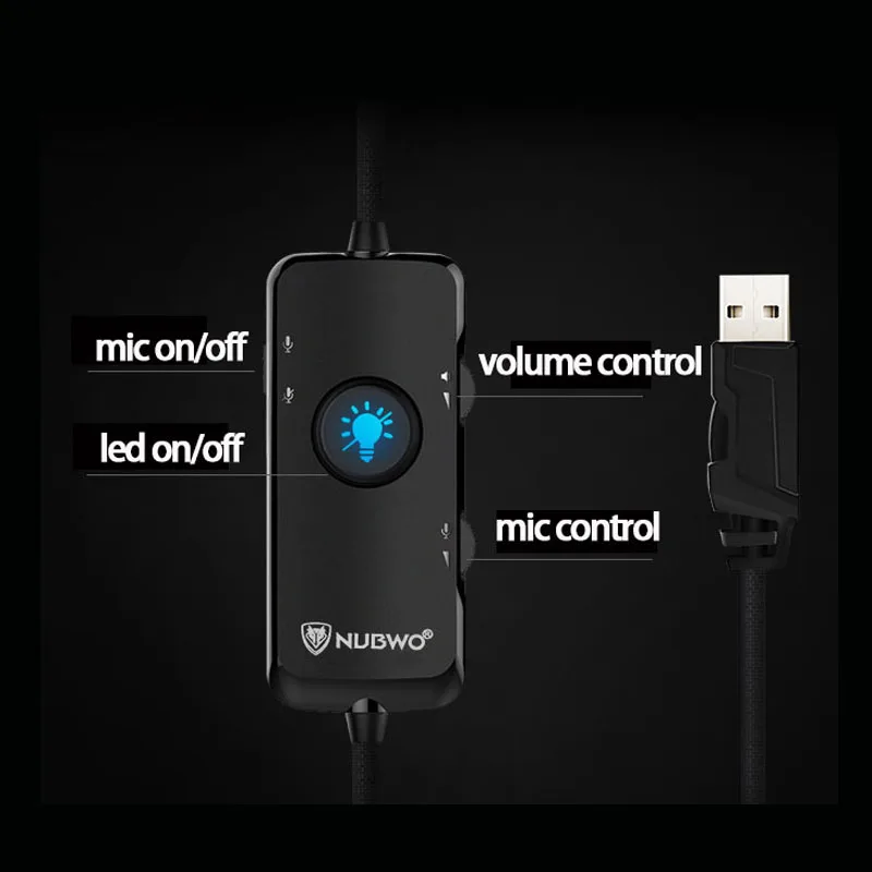 Игровая гарнитура 7 1 Sound Накладные наушники USB с микрофоном бас стерео компьютер