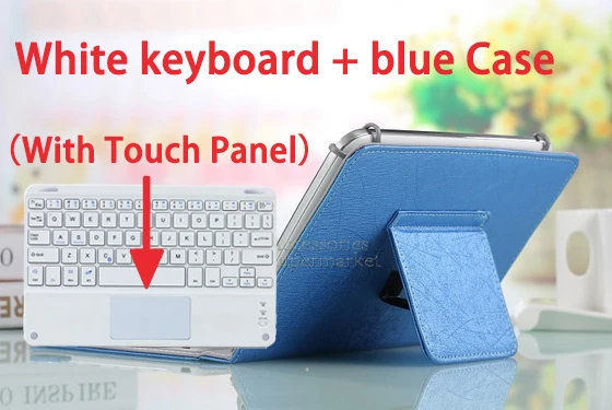 Универсальная ультра тонкая беспроводная тачпад мышь bluetooth клавиатура для Android ПК для Windows для 9 9,7 10 10,1 дюймов планшетный ПК - Цвет: Option 6