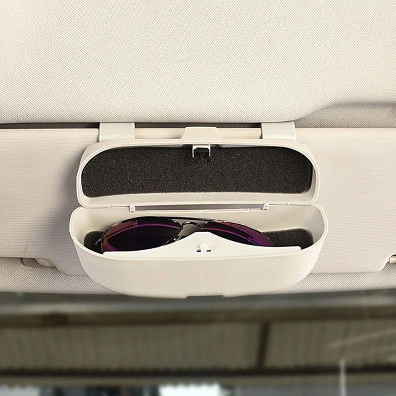 New car sun visor glasses case for Buick Regal Lacrosse Excelle GT/XT/GL8/ENCORE/Enclaves/Envision/Park Avenue/Royaum | Автомобили и