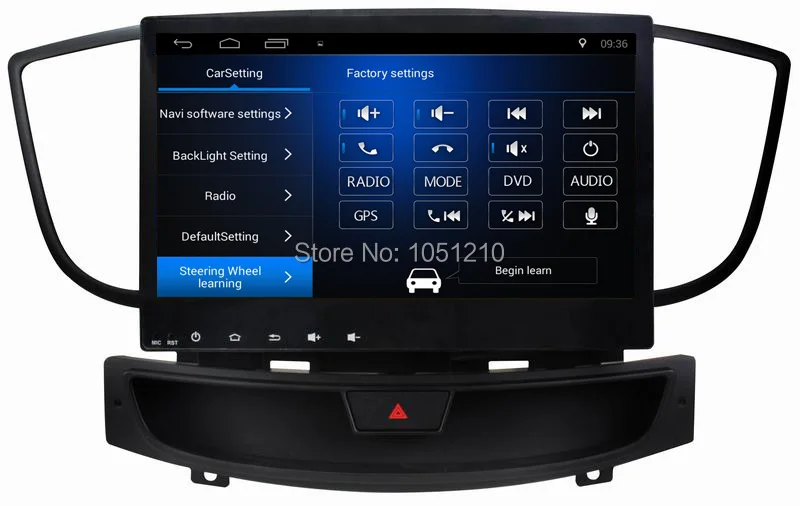 

Ouchuangbo car media player for Wuling Baojun 730 2016 support android 8.1 gps radio wifi mirror link USB bluetooth