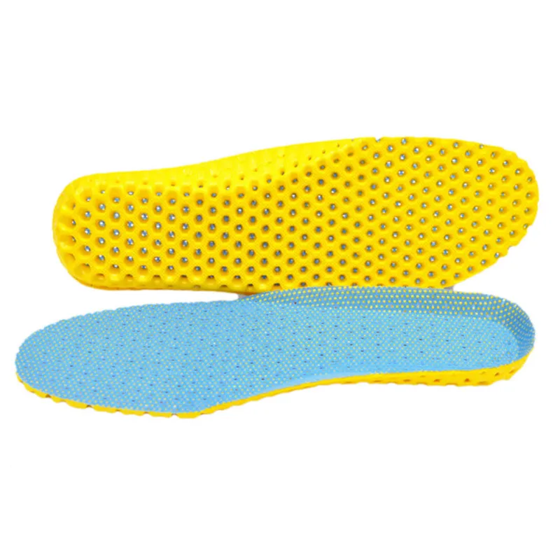 Дышащие стельки в кроссовках ортопедический легкий дезодорант шок подушка обувь коврик для мужчин и женщин Фитнес Спортивная обувь аксессуары