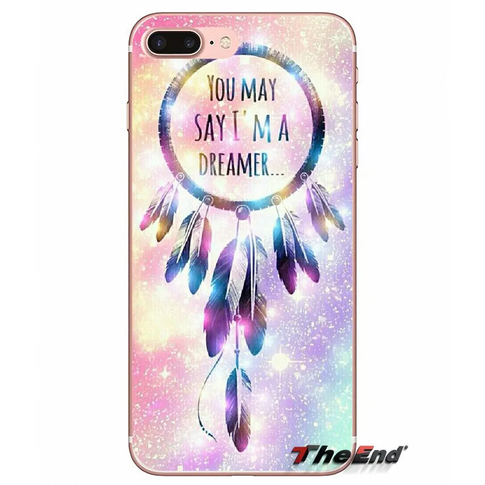 Ловец снов Dream catcher цветка TPU чехол для сяо mi красный 4 3 S Pro 4i 4C 5 5S Max Примечание 2