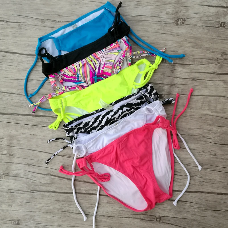 

Woman Bikini Bottom Girl Swimming Trunks Swimming Suit White Black blue Designer Secret Brazilian Bottoms Sexy Secret Bottoms