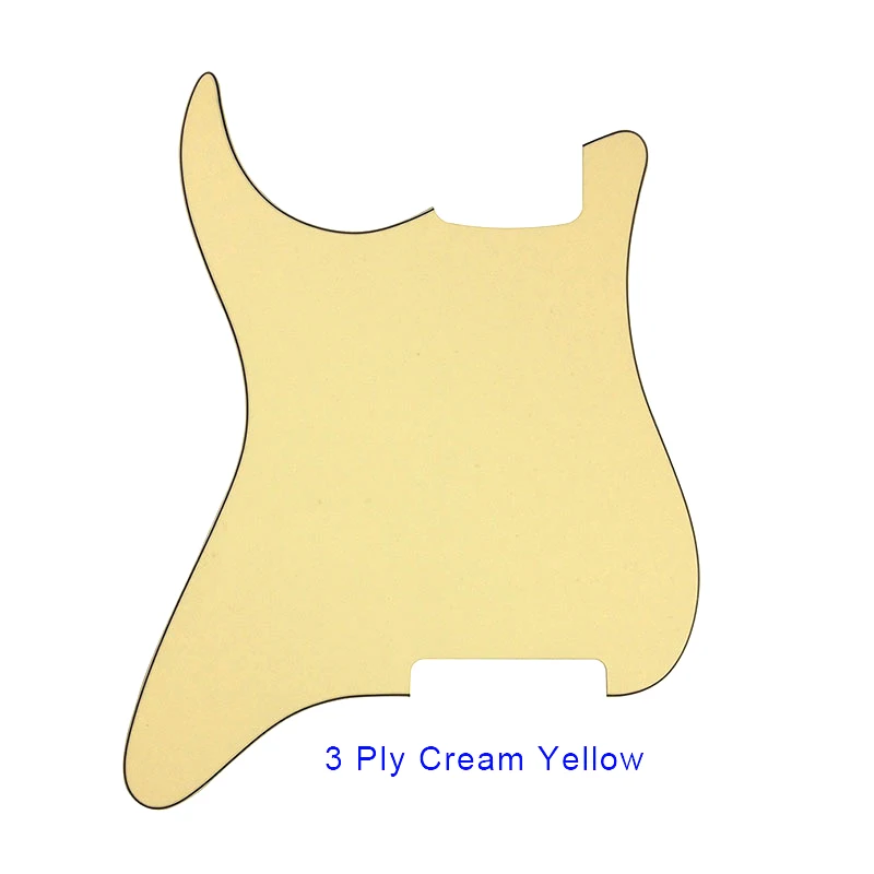 3 ply cream yellow st blank pickguard
