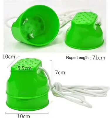 Most effective  1 Pair Balance Training Toy Monster Feet Fun Toys Gift For Kids Plastic Walk Stilt Jump Outdoor Fun