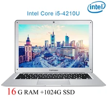 P7-12 16G RAM 1024G SSD i5 4210U 14 Untral-thin notebook Gaming laptop desktop computer"