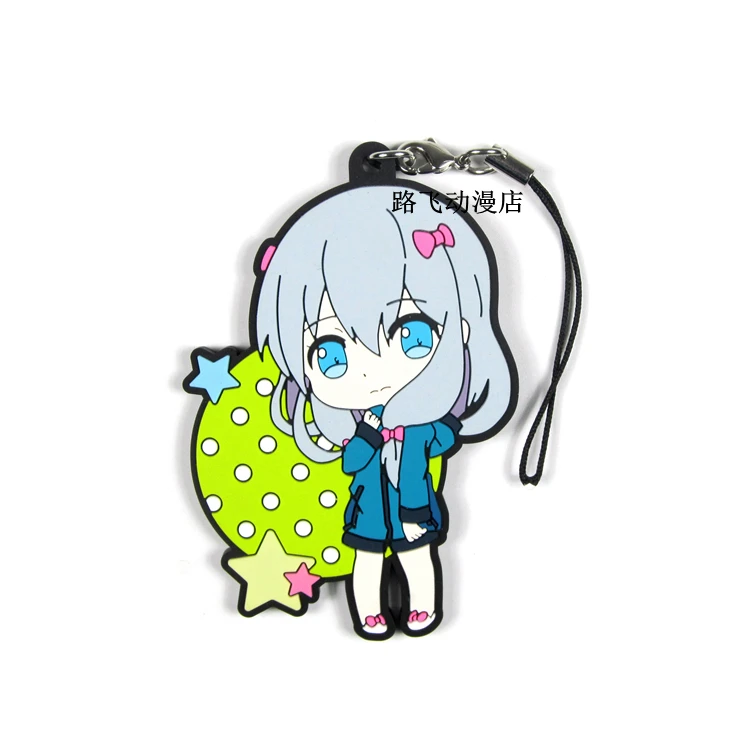 Фигурка героя аниме Eromanga Sensei модель Senjyu Muramasa Izumi Sagiri Yamada Elf резиновый брелок кулон