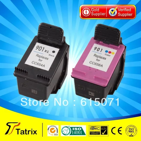 

CC656AN CC654AN  Ink Cartridge for HP CC656AN CC654AN For HP 4500 J4540 J4580 J4550 J4680 Printer Ink Cartridge