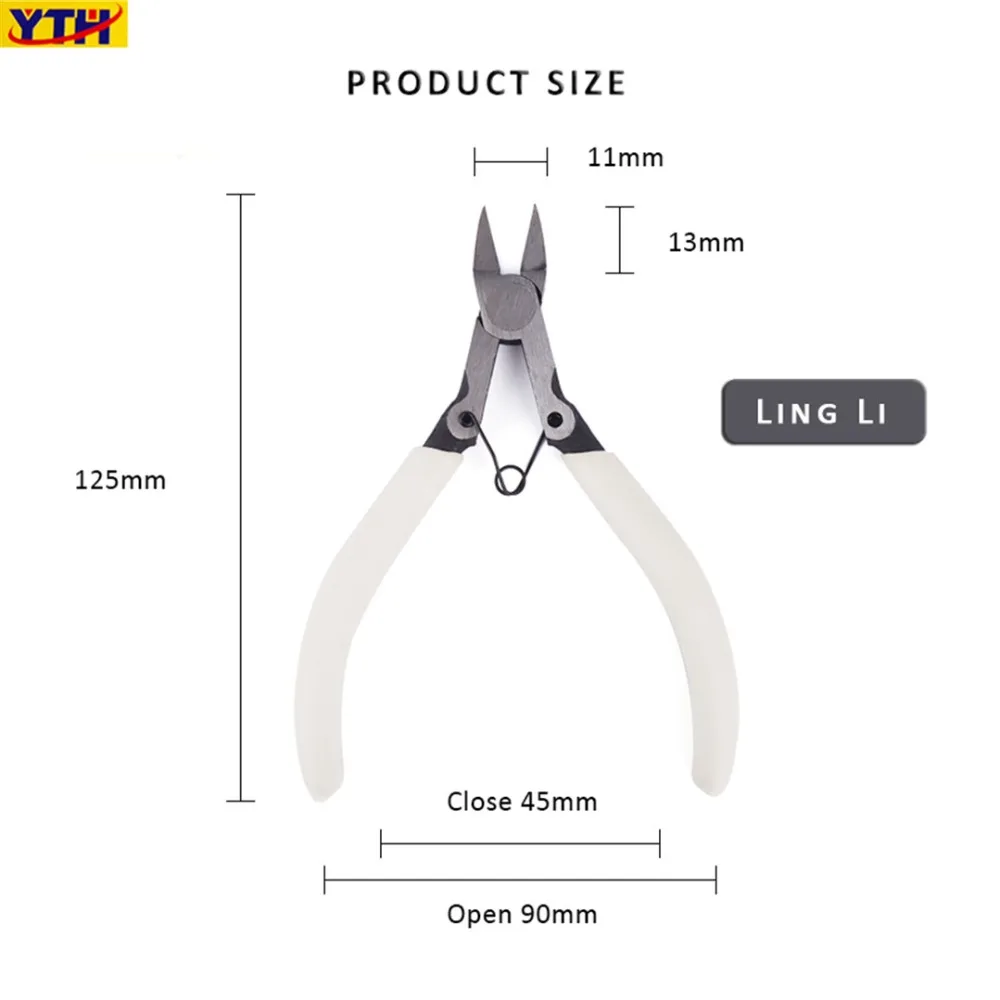 YTH Мини кусачки для кабеля электрические кусачки для кабеля набор для электриков инструменты диагональные кусачки