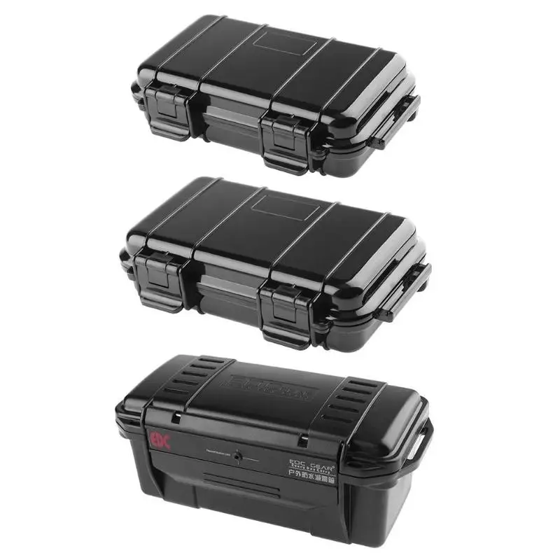 3 Sizes Tool Box Outdoor Shockproof Waterproof Safety Case ABS Plastic Tool Sealed Dry Box Caja De Herramienta