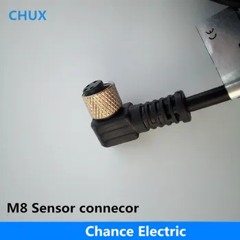 

Sensor Connector plug Bended Type female 3M used for proximity switch M8 4pins NPN PNP (RK8-B 3M)