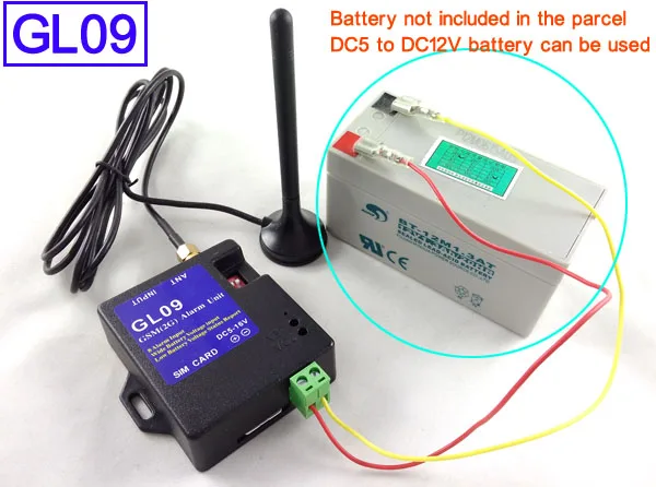 Умный дизайн домашней безопасности GSM сигнализация SMS& Вызов беспроводной сигнализации