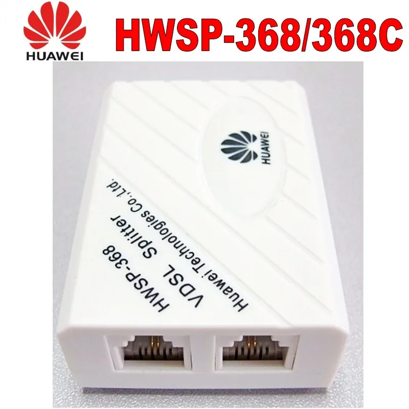 

Original Huawei VDSL splitter broadband telephone filter Surge lightning protection anti noise 6P2C for ADSL Modem RJ11 Adapter