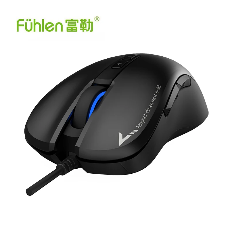 Оптимагнитная микромагнитная игровая мышь fuнами G90 PRO оригинальная Проводная