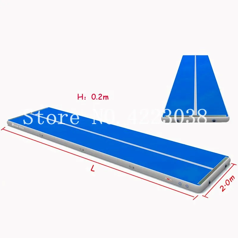 Бесплатная доставка 7x1x0,2 м воздух трек, акробатика коврик, надувной гимнастический надувная дорожка-мат, коврик с воздушным насосом