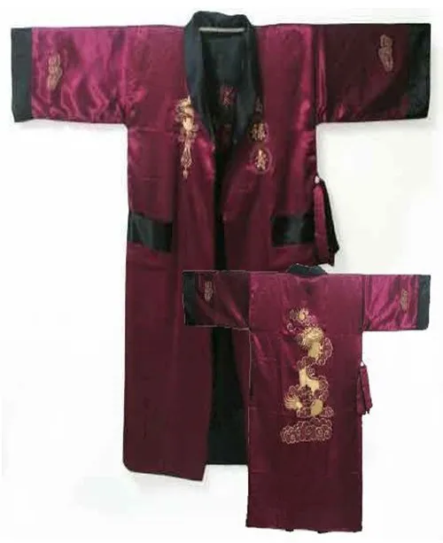 Модный двусторонний китайский женский Шелковый Атласный халат кимоно с вышивкой дракон ZS06