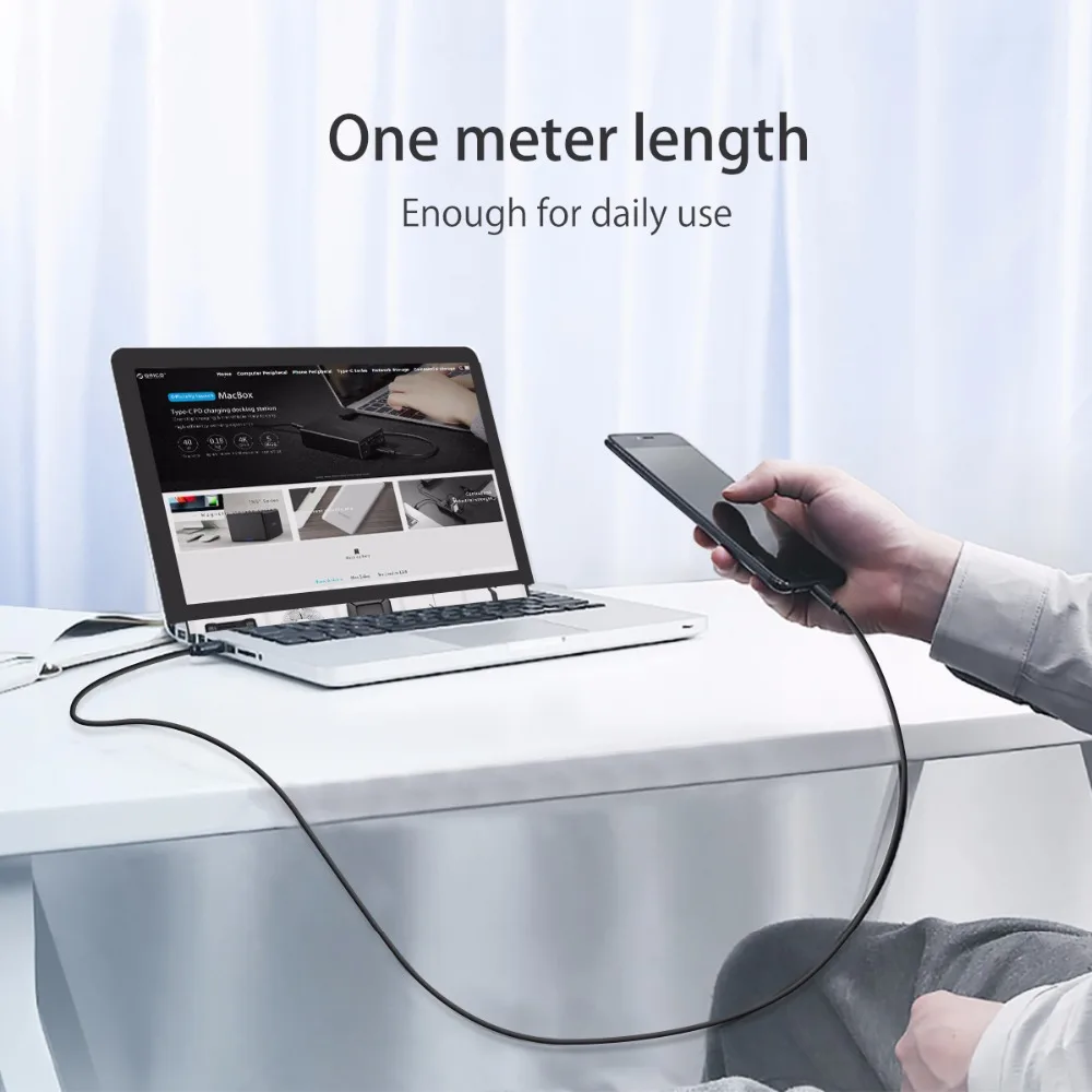  ORICO BTL Beleuchtung zu USB Kabel 2A USB Kabel für iPhone 8 7 6 5 Daten & Schnelle Ladekabel für i