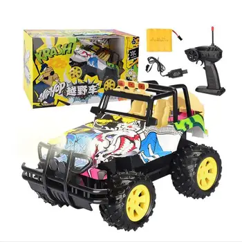 

Mini Graffiti Remote Control Car Electronic Toy for Kids Boys Girls