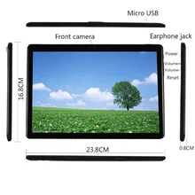 BMXC Newest 10.1 inch Android 7.0 10 Core Tablet 4G LTE Dual SIM Phone Call 64GB ROM 4GB RAM WIFI bluetooth GPS Tablet PC 10