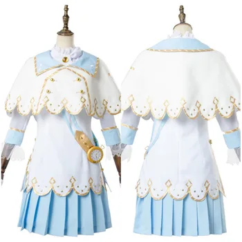 

Love Live!Aqours Matsuura Kanan Wonderland Ver Cosplay Costume Maid Suit Dress