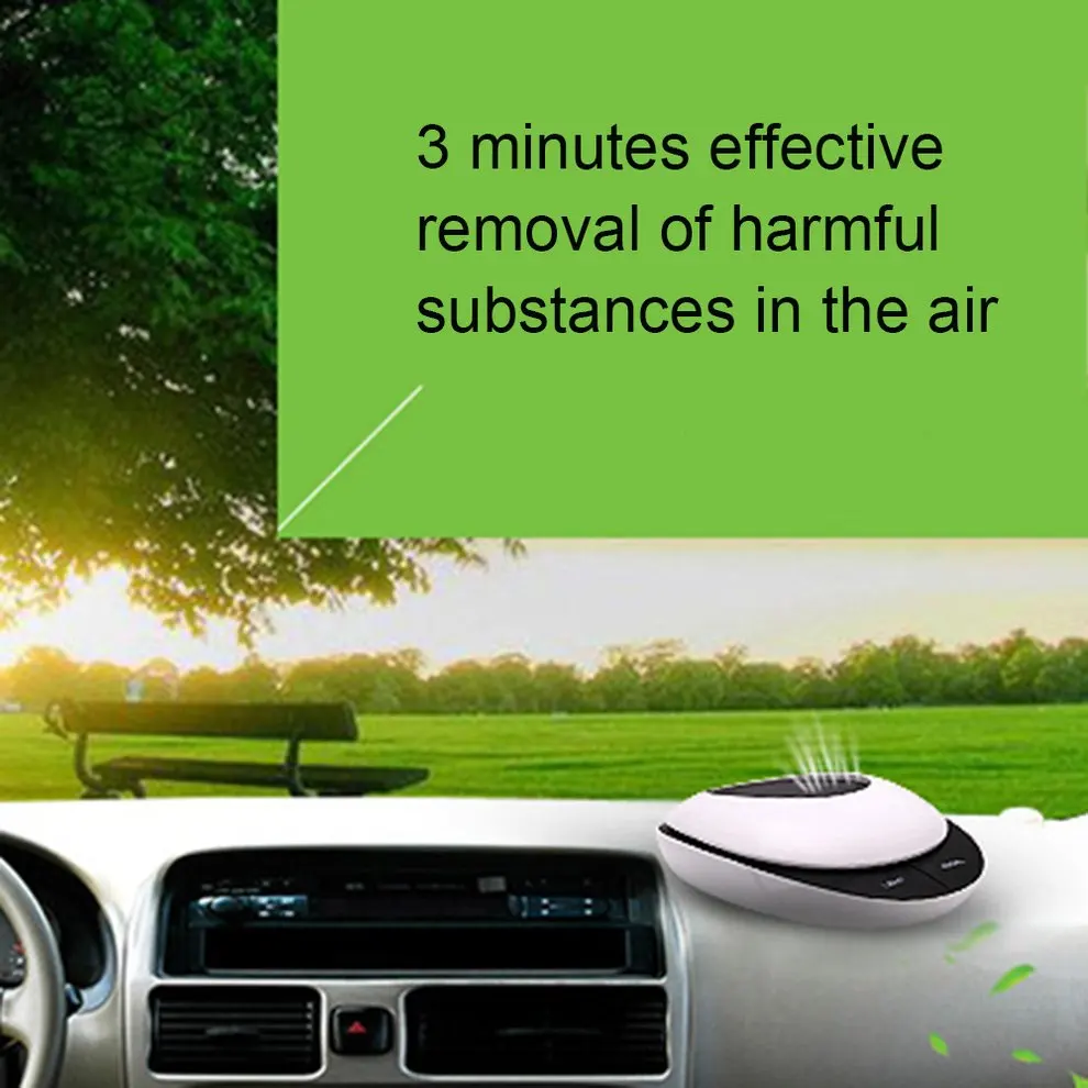 

Smart Solar Car Air Purifier Car Odor Removal In Addition To Formaldehyde Negative Ion Car Oxygen Bar