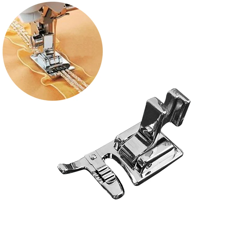 

1Pcs Metal Inlaid Three Ropes with Low Holders Sewing Foot Creative Useful Walking Foot New Sewing Machine Accessories