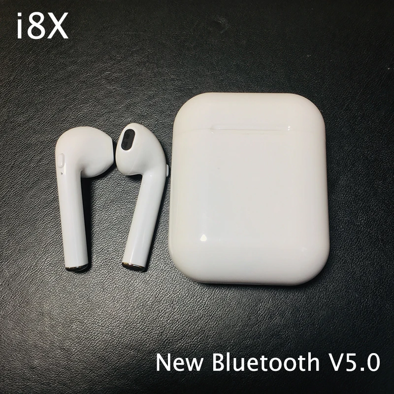 

i8X Wireless Bluetooth Headset Mini In-EarSuitable for sports, noise reduction and charging box White