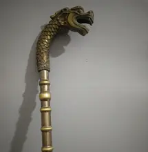 The copper cane crutches leading dove stick stick stick stick old horse Zodiac ornament trendy non stick diy ornament
