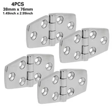 4 шт. 316 Петля из нержавеющей стали морской класс заподлицо дверной люк петли для отсеков высокое зеркало лодка аксессуары морской оборудования yate