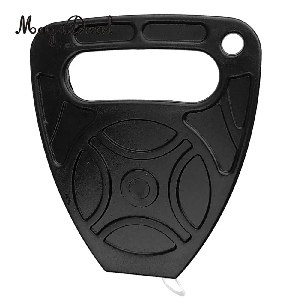 Ultralight Portable SMB Dive Reel Kayak Anchor & Handle, Finger Stopper, 46m Line for Underwater Scuba Diving Snorkeling