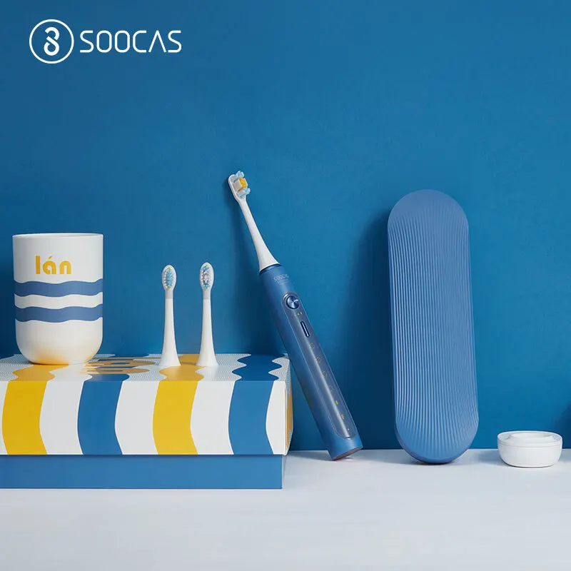 Xiaomi Soocas X5 Водонепроницаемая электрическая зубная щетка USB отбеливающая