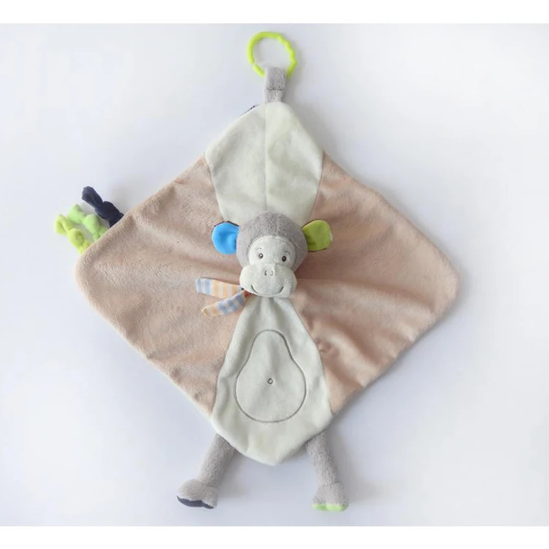Успокаивающая кукла-полотенце детская ручная кукла для новорожденных плюшевая игрушка для малышей может спить с входом