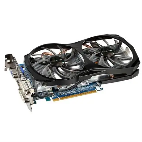 Gigabyte GV-N65TOC-2GI оригинальный Графика карты 128 бит GTX 650Ti 2G GDDR5 видео карта 2 * DVI HDMI VGA для Nvidia Geforce GTX650 Ti