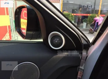 

Yimaautotrims Auto Accessory Chrome Front Pillar A Window Speaker Tweeter Cover Trim Fit For Range Rover Evoque 2012 2013 2014