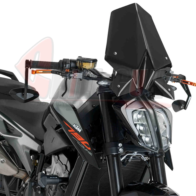 Мотоцикл спортивный ветровое стекло ветровой Дефлектор козырек ветрового стекла Viser для KTM Duke 790 Duke790 DUKE-790