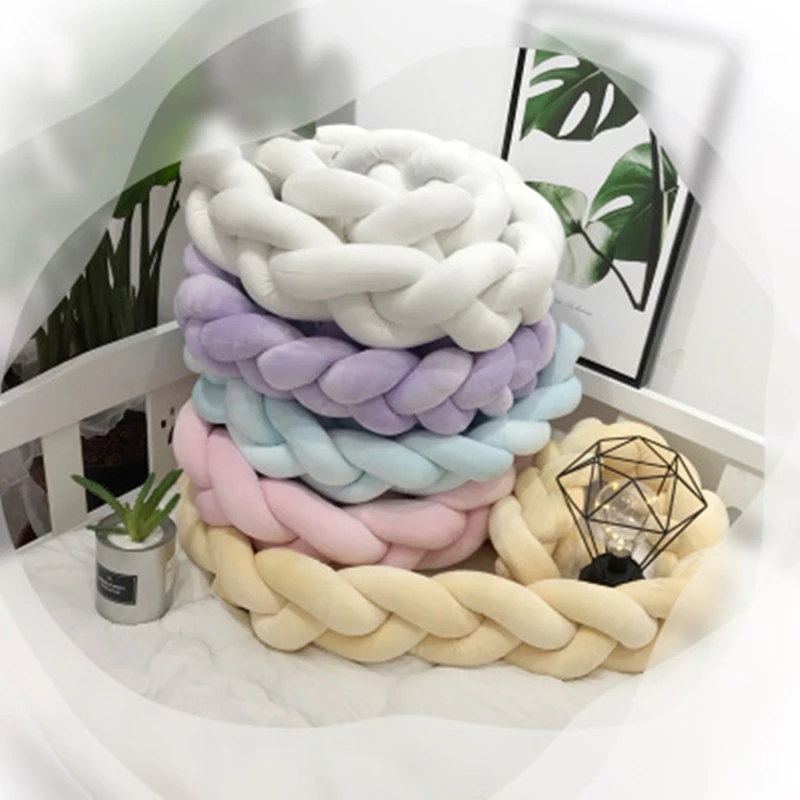 Baby Infant Bedding Bumper Collision Creeping Guardrail Bed Baby Crib Bumpers Safety Rail Protect the Baby Room Decoration