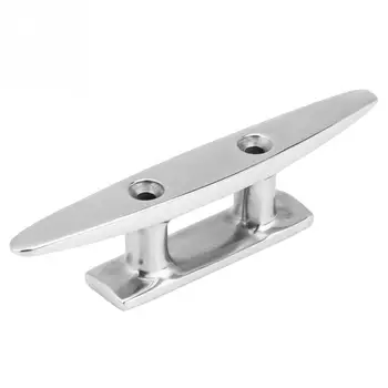 

4 Inch Stainless Steel Boat Cleat Mooring Dock Deck Rope Cleat for Marine Yacht