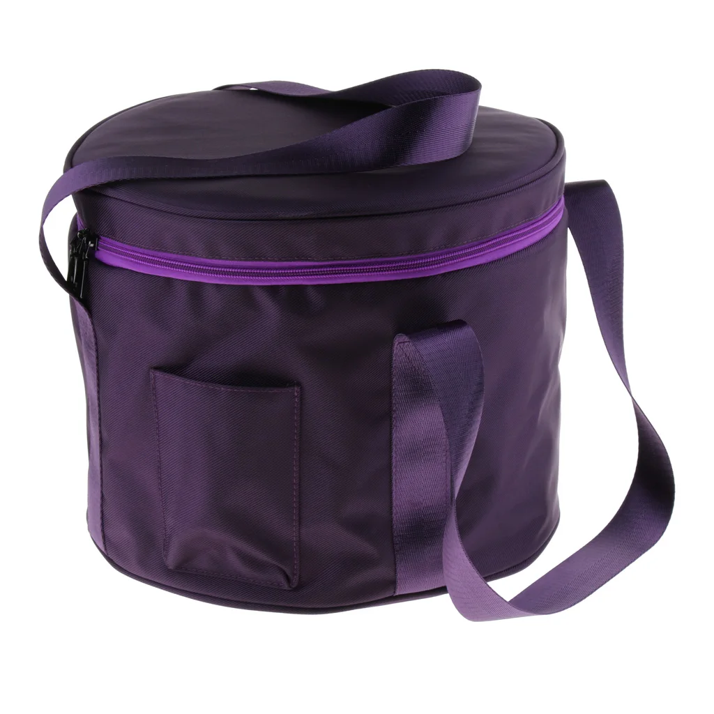 Sunnimix Portable Cotton Storage Carry Case Bag Carrier for 6-14inch Singing Bowl Parts