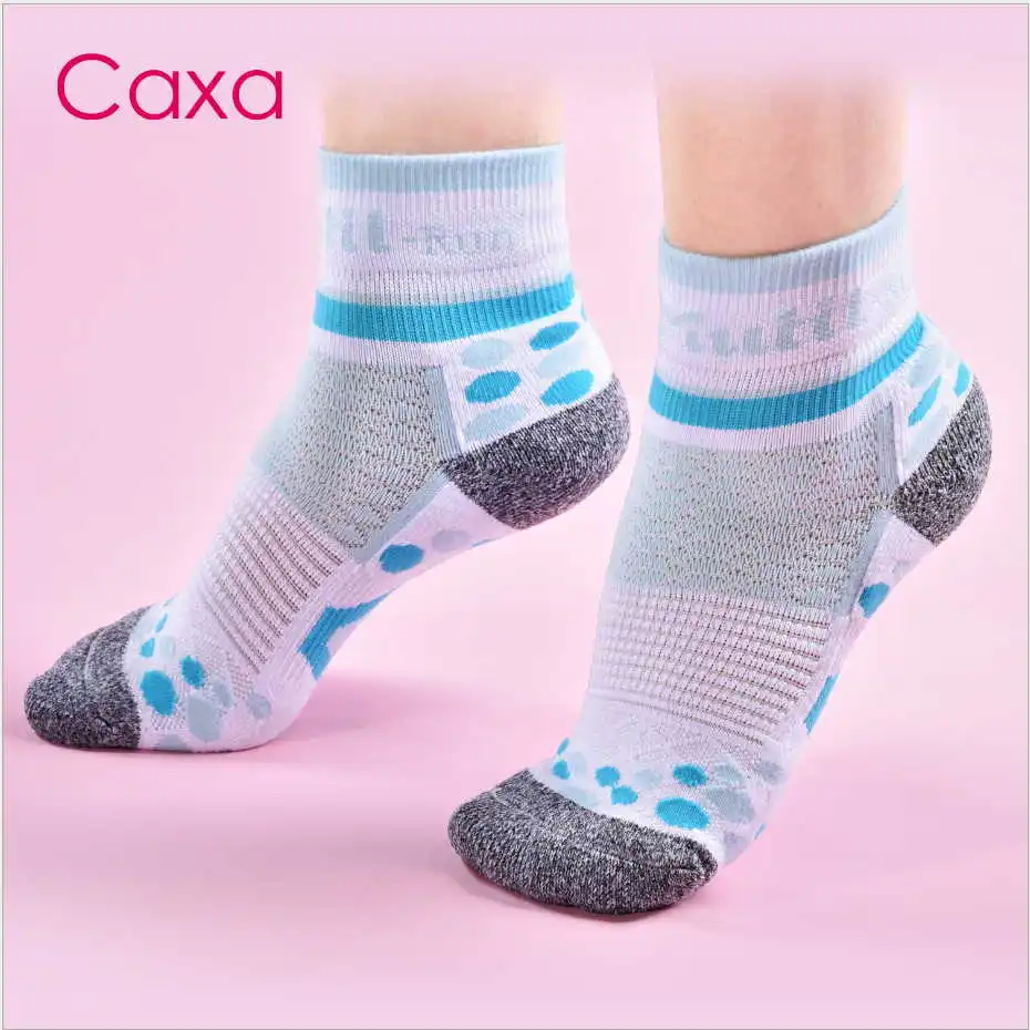 Professional Womens Running Socks 4 Pair Anti-sweat Comfortable Soft Quick Dry Jogging Climbing Socks