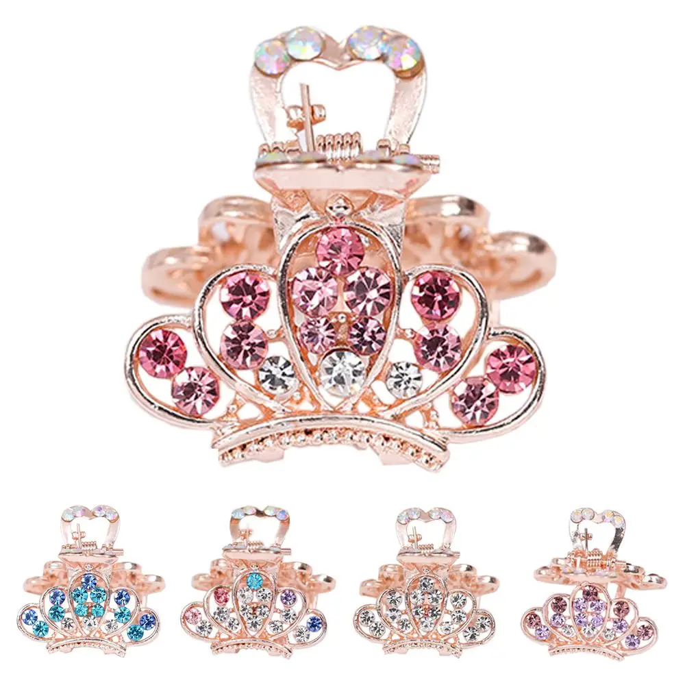 

1 PC Vintage Shining Crystal Mini Butterfly Crown Hair Claw Clip Women Girls Hair Clips Hair Accessories Gifts Wholesale